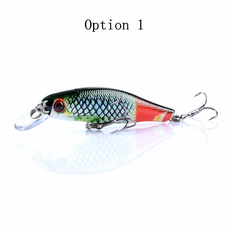 6 pcs 8.5cm 8.7g floating minnow lure
