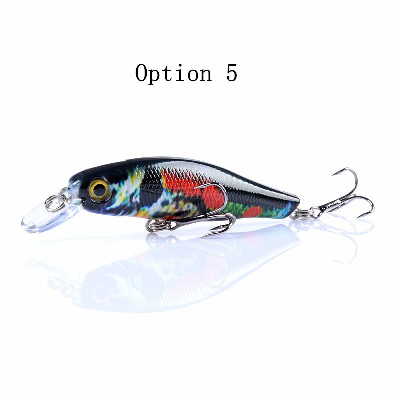 6 pcs 8.5cm 8.7g floating minnow lure