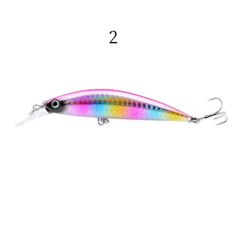 2pc 25.5g 10.7cm sinking minnow lure suitable for salty and fresh water