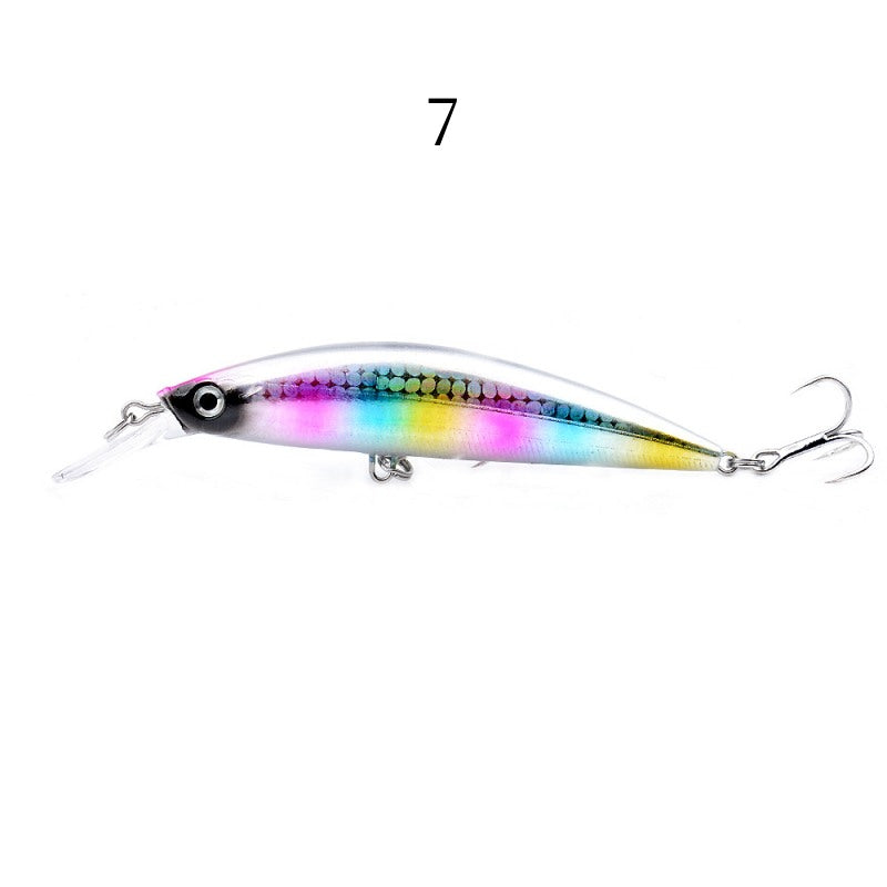 2pc 25.5g 10.7cm sinking minnow lure suitable for salty and fresh water