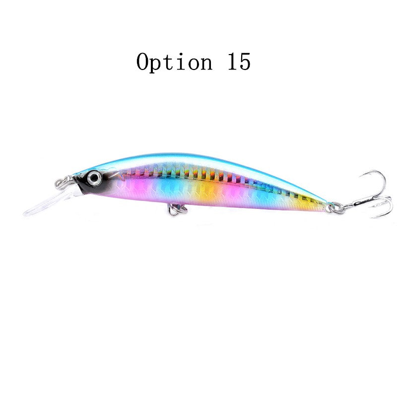 2 pcs 25.5g/33g sinking minnow lure