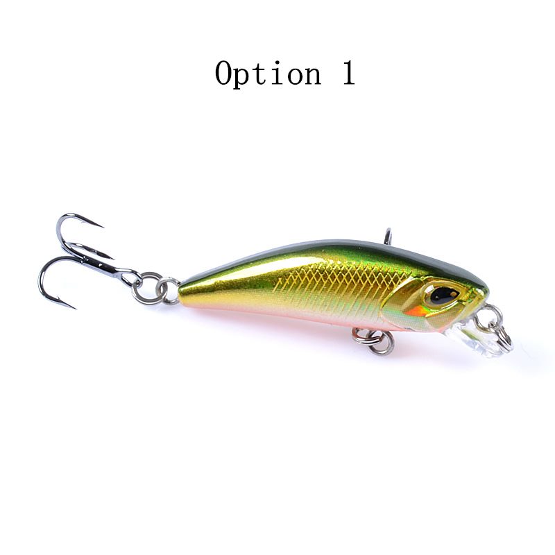 2 pcs 4.7cm 3.7g sinking minnow lure