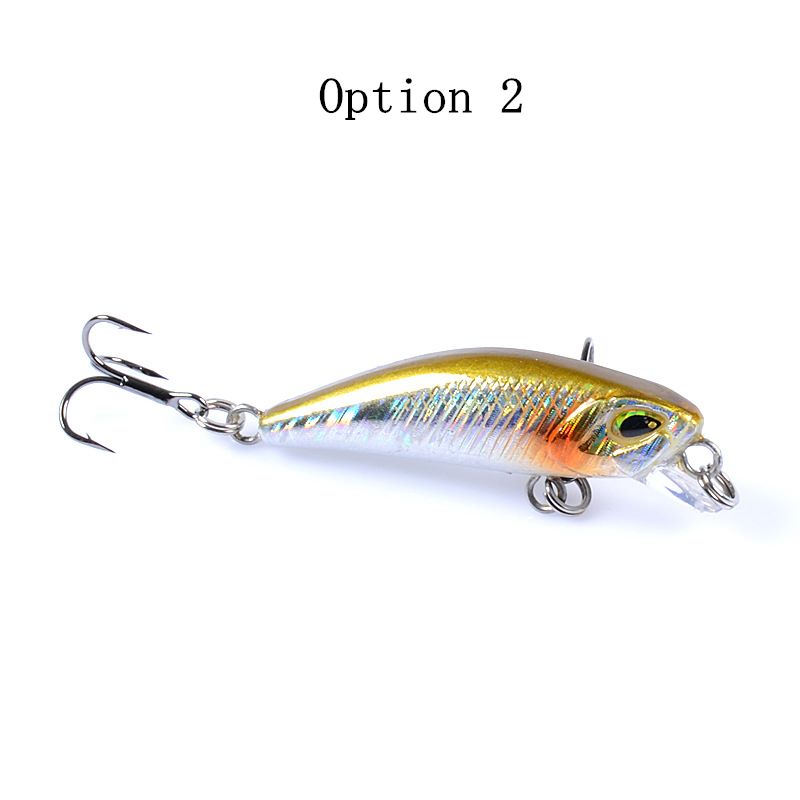 2 pcs 4.7cm 3.7g sinking minnow lure