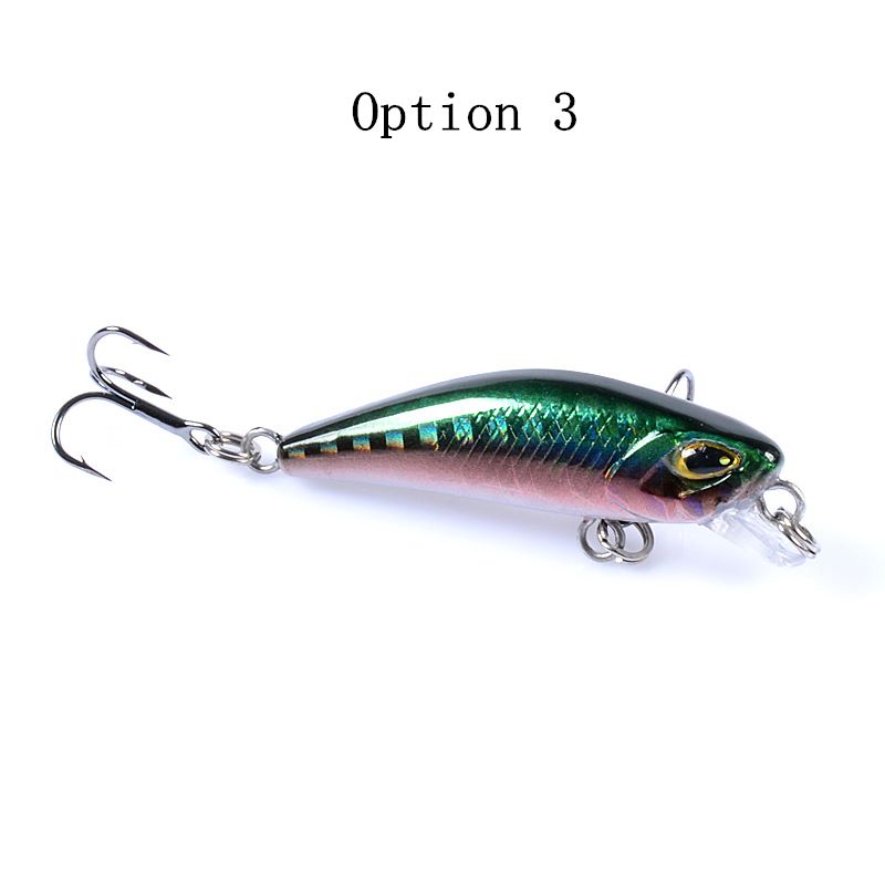 2 pcs 4.7cm 3.7g sinking minnow lure