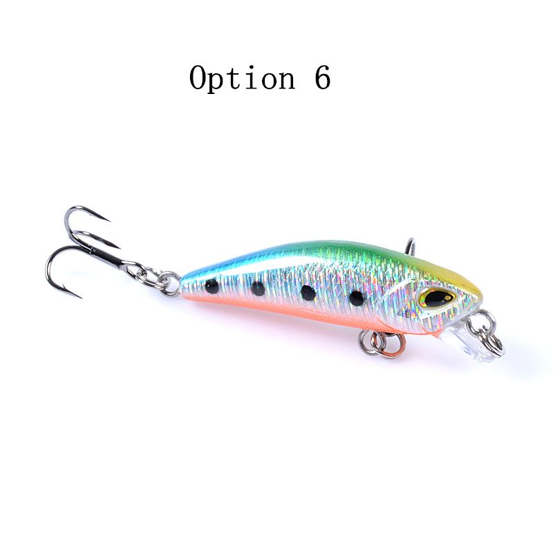 2 pcs 4.7cm 3.7g sinking minnow lure