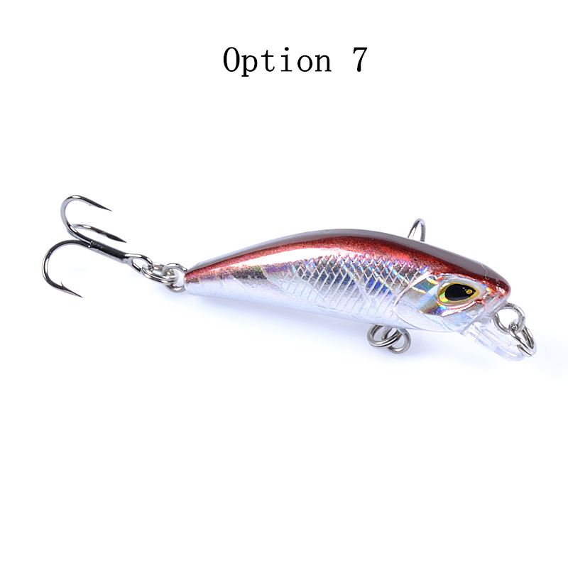 2 pcs 4.7cm 3.7g sinking minnow lure