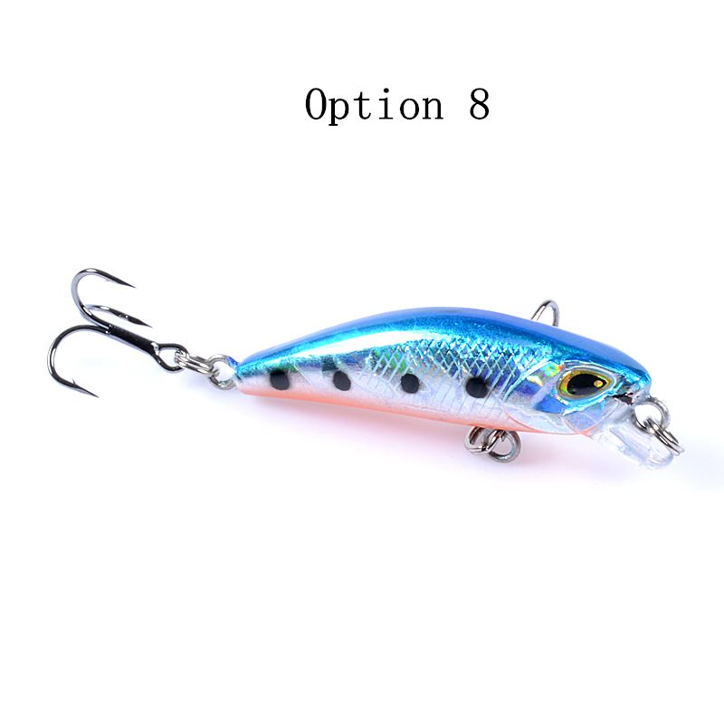 2 pcs 4.7cm 3.7g sinking minnow lure