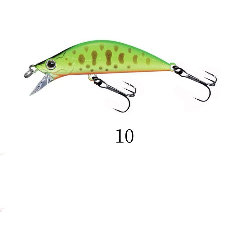 2 pcs 5cm 4.5g sinking minnow lures