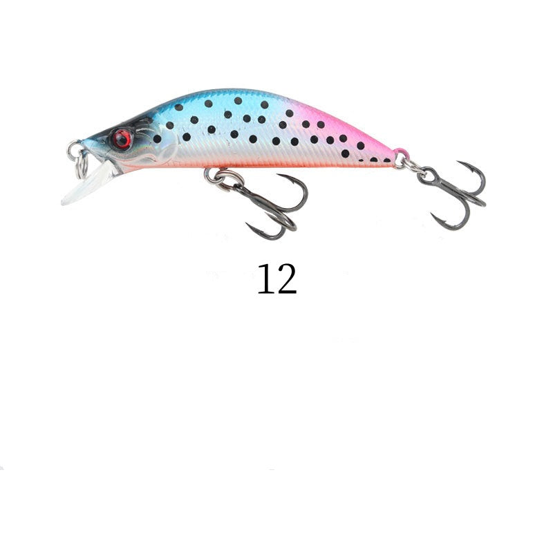 2 pcs 5cm 4.5g sinking minnow lures