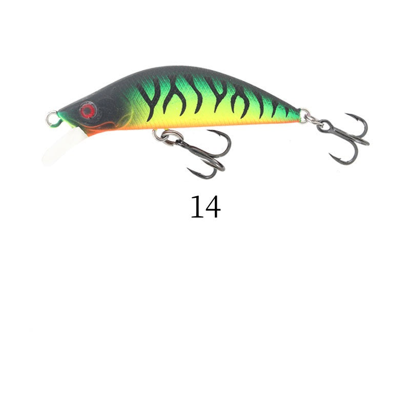 2 pcs 5cm 4.5g sinking minnow lures