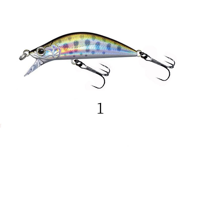 2 pcs 5cm 4.5g sinking minnow lures