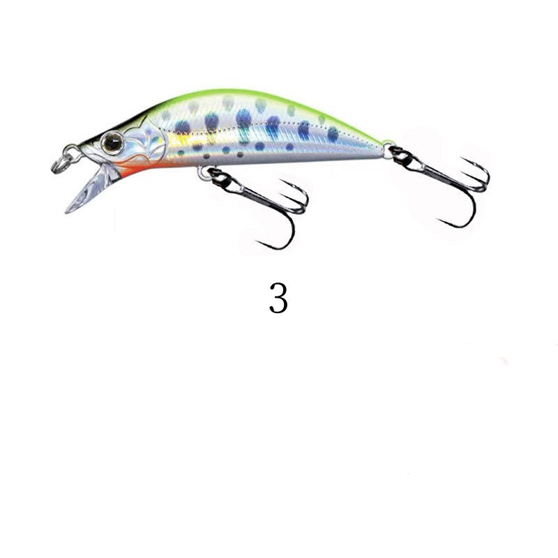 2 pcs 5cm 4.5g sinking minnow lures