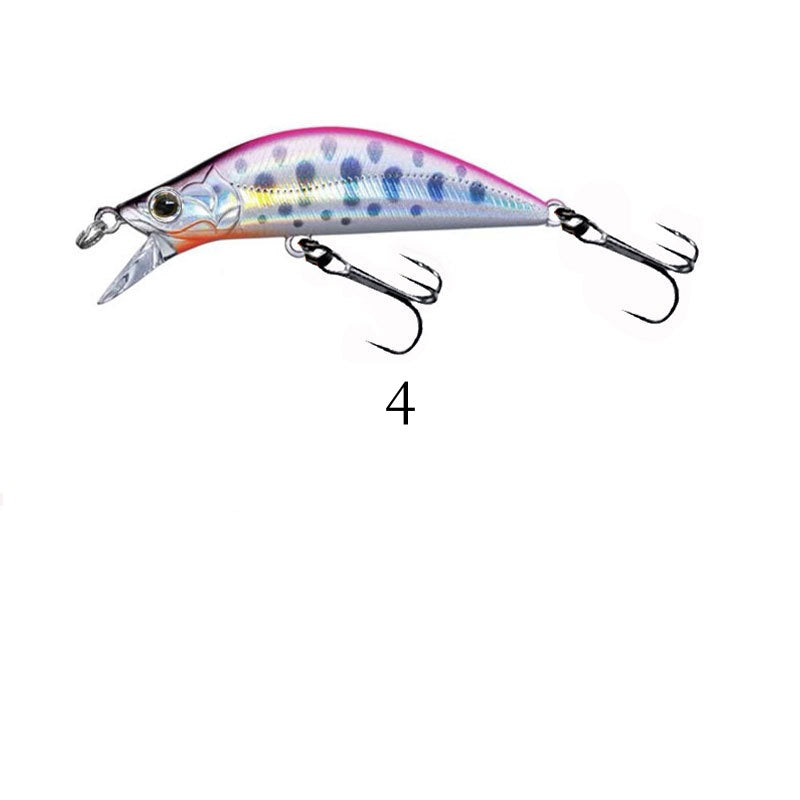 2 pcs 5cm 4.5g sinking minnow lures