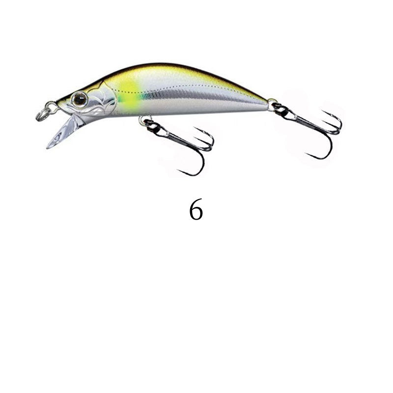 2 pcs 5cm 4.5g sinking minnow lures