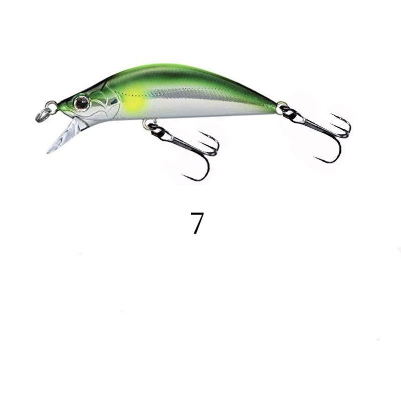 2 pcs 5cm 4.5g sinking minnow lures