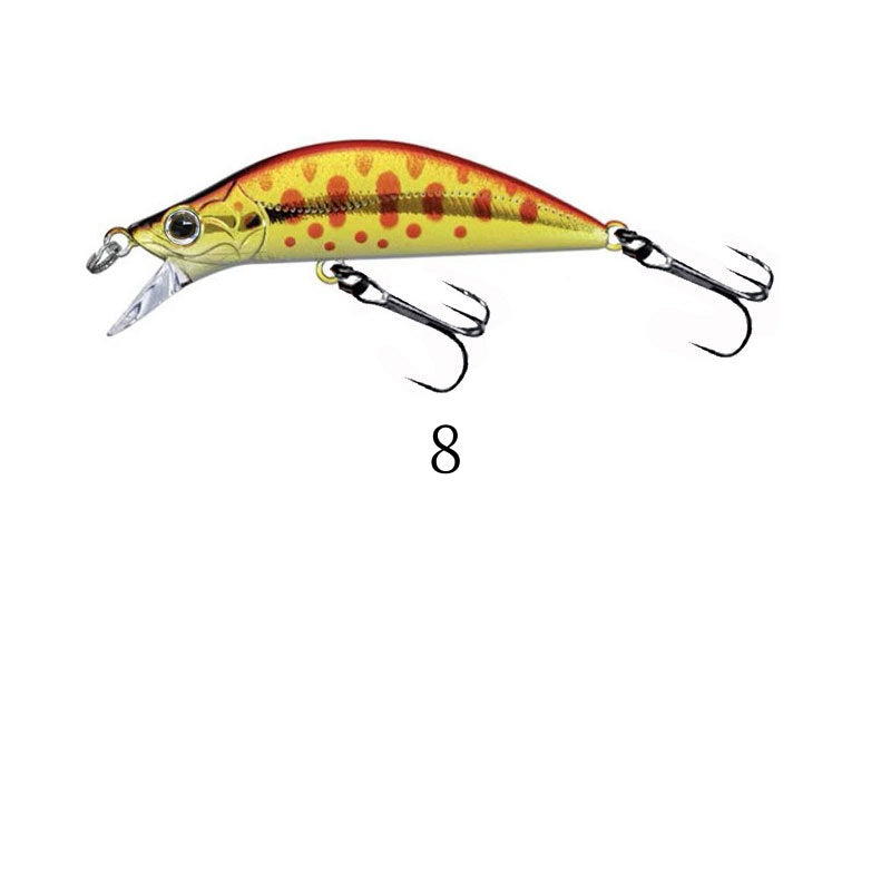 2 pcs 5cm 4.5g sinking minnow lures