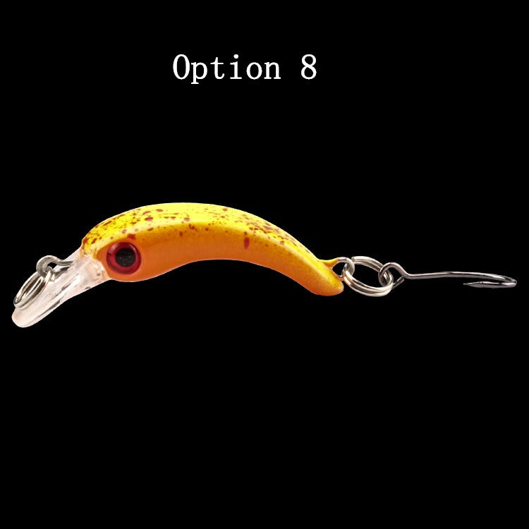 2 pcs 4cm 1.5g floating minnow lure