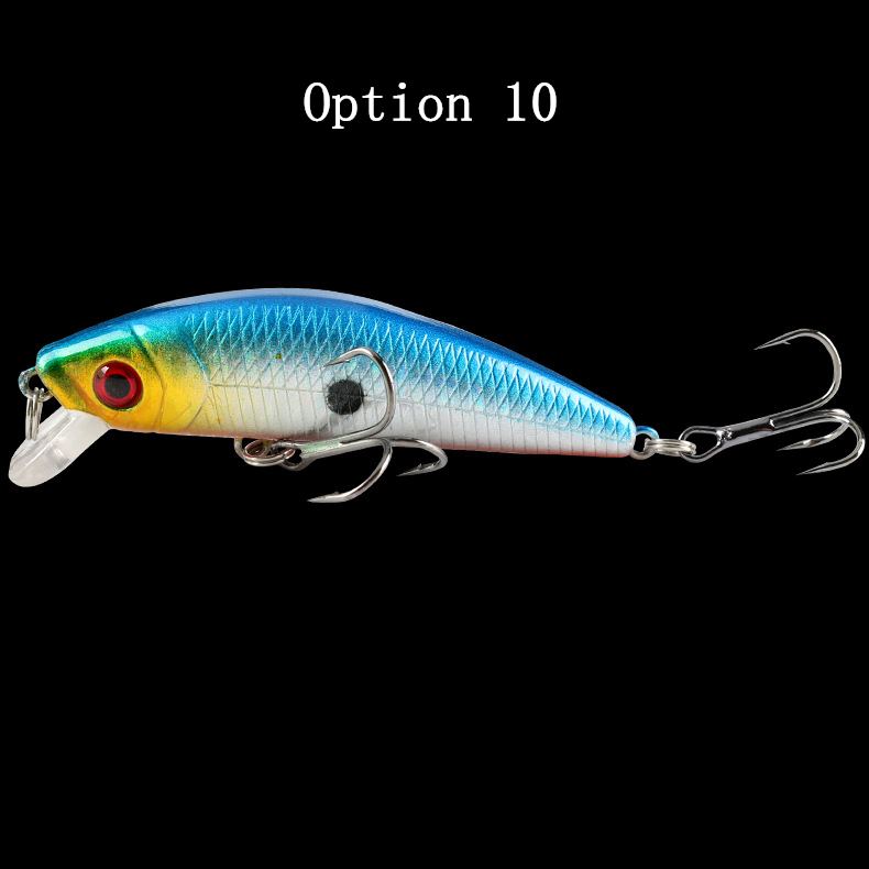 2 pcs 7cm 8g floating minnow lure