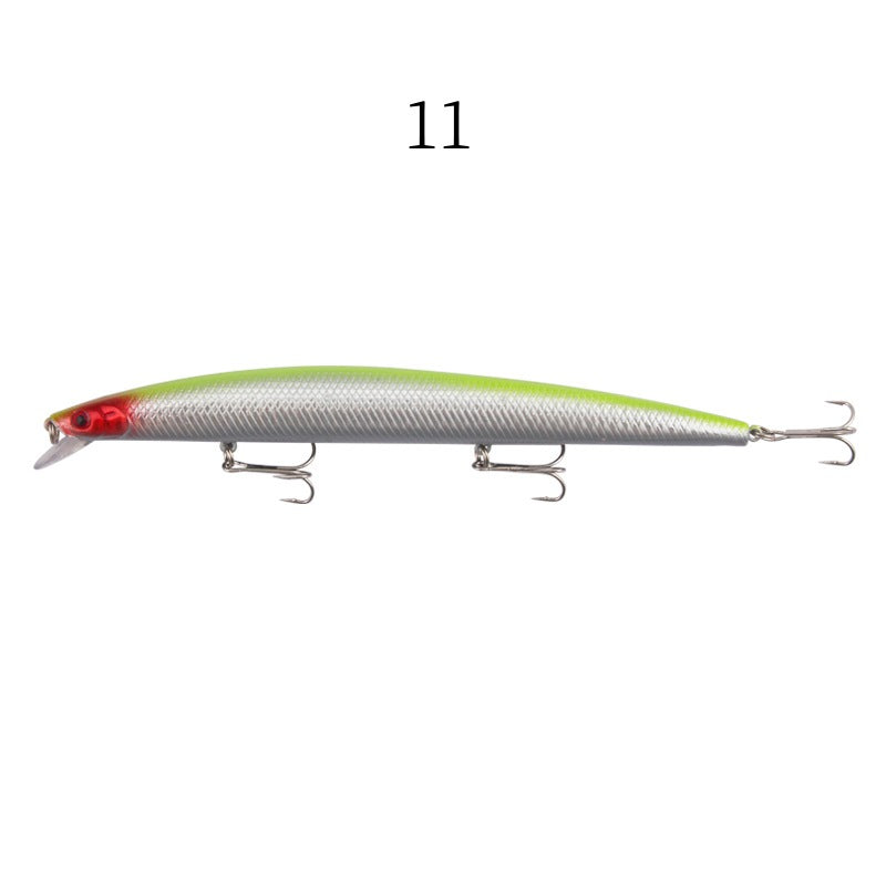 2 pcs 18cm 23g floating big minnow lure
