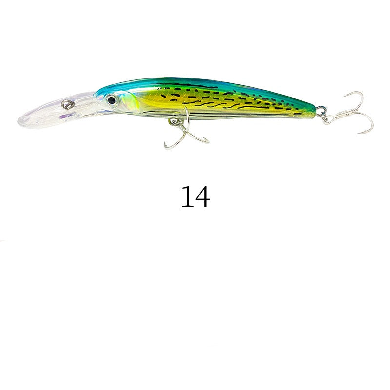 2 pc 14cm 47.6g minnow lure for big fish