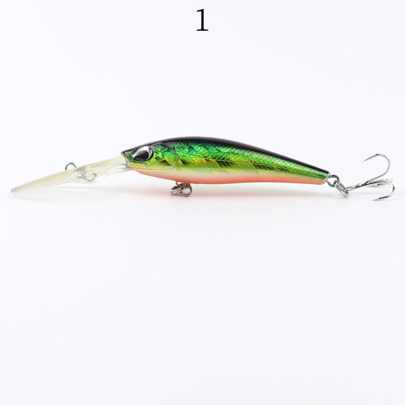 2 pcs 9.5cm 6.2g floating minnow lure