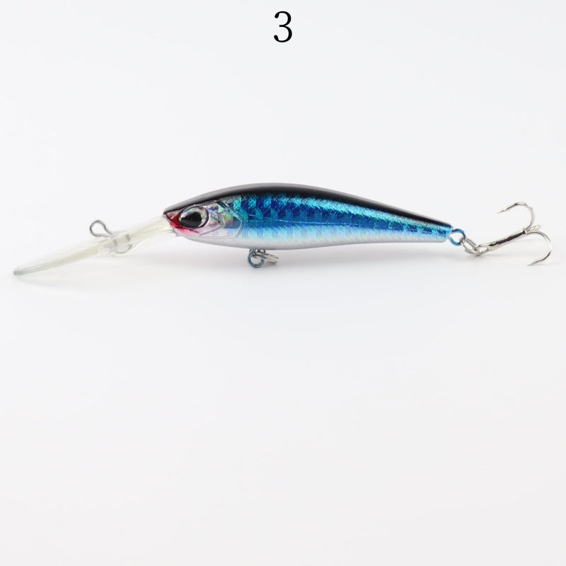 2 pcs 9.5cm 6.2g floating minnow lure