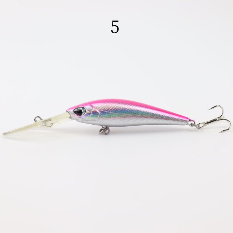 2 pcs 9.5cm 6.2g floating minnow lure