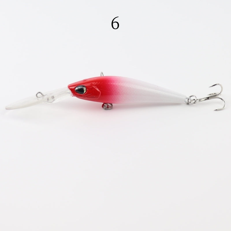 2 pcs 9.5cm 6.2g floating minnow lure