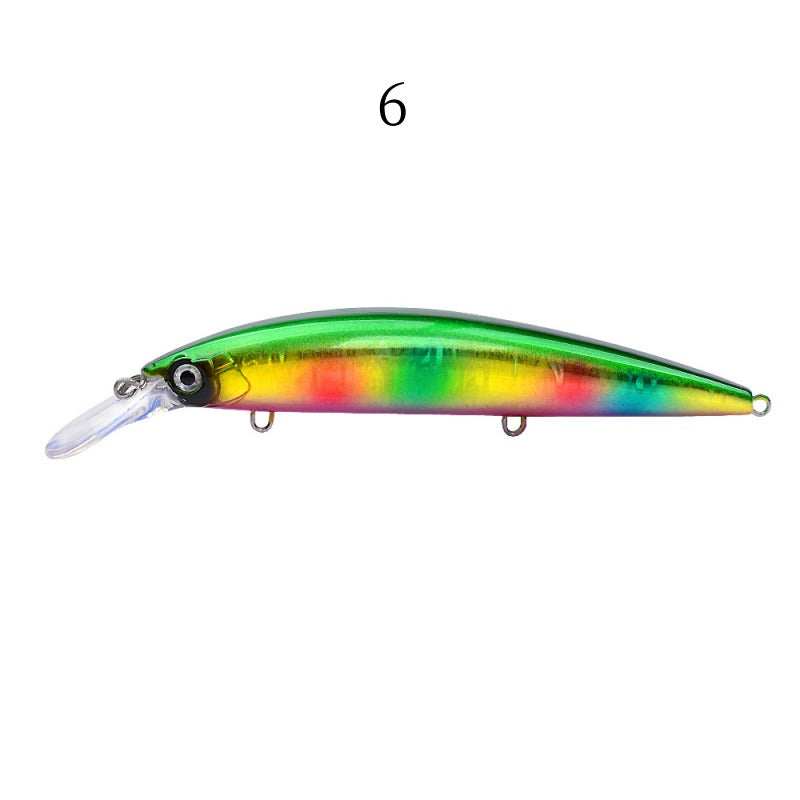 2 pcs 13.3cm 38.2g sinking heavy minnow lures