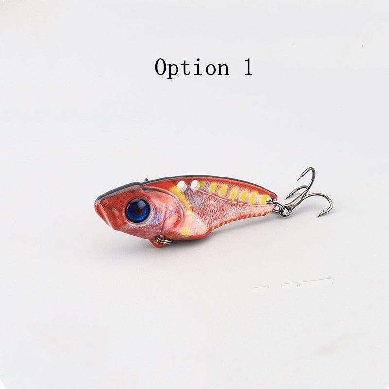 2pc 7/10/15/20g 3D printed metal vibrating blade fishing lure