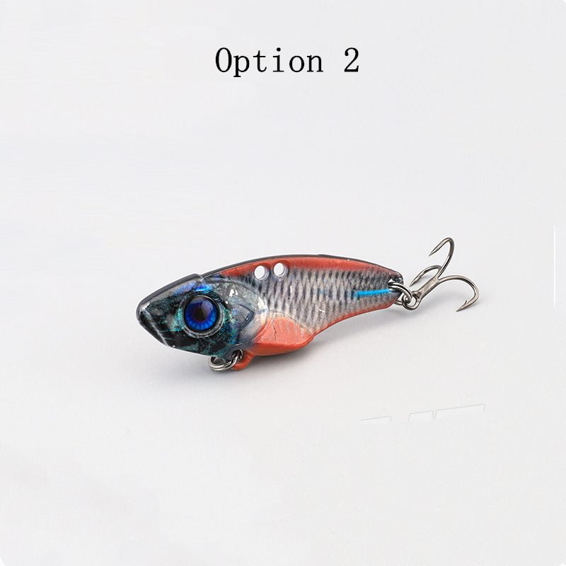 2pc 7/10/15/20g 3D printed metal vibrating blade fishing lure