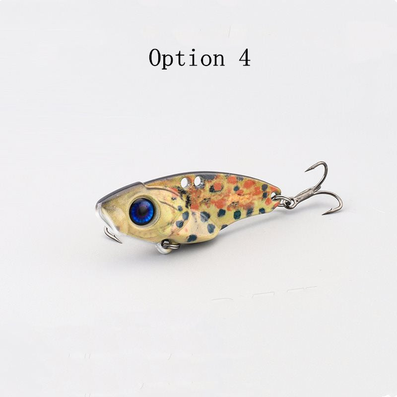 2pc 7/10/15/20g 3D printed metal vibrating blade fishing lure