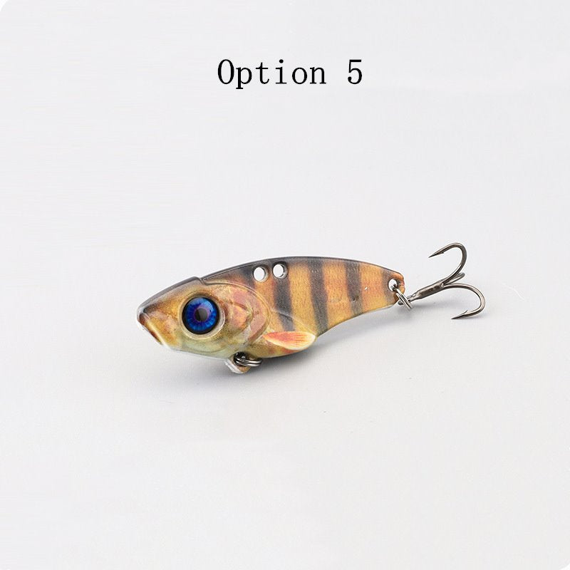 2pc 7/10/15/20g 3D printed metal vibrating blade fishing lure