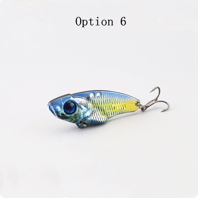 2pc 7/10/15/20g 3D printed metal vibrating blade fishing lure