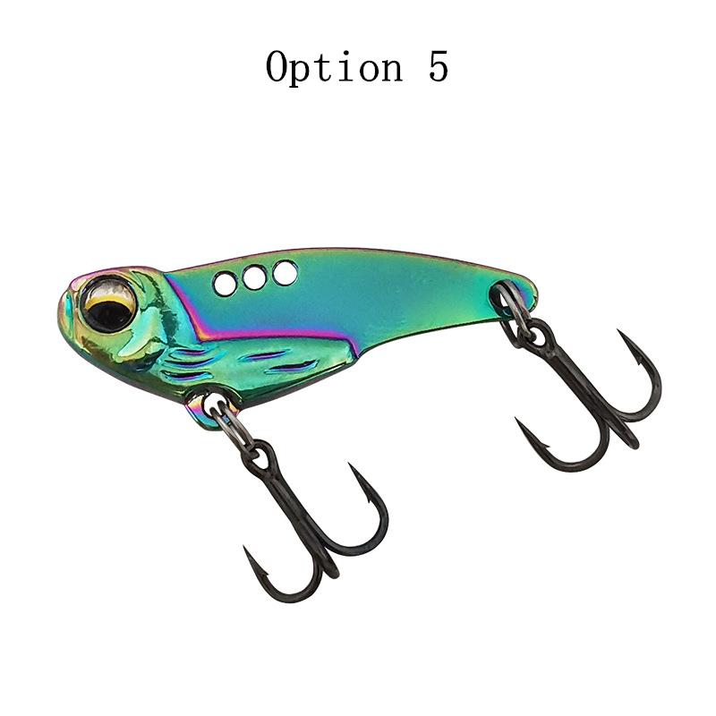 5pc 2.5/3.5/5/7g metal vibrating blade sinking fishing lure