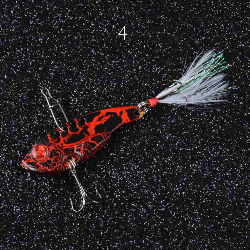 2 pcs 5.5cm 11g metal VIB sinking fishing lure