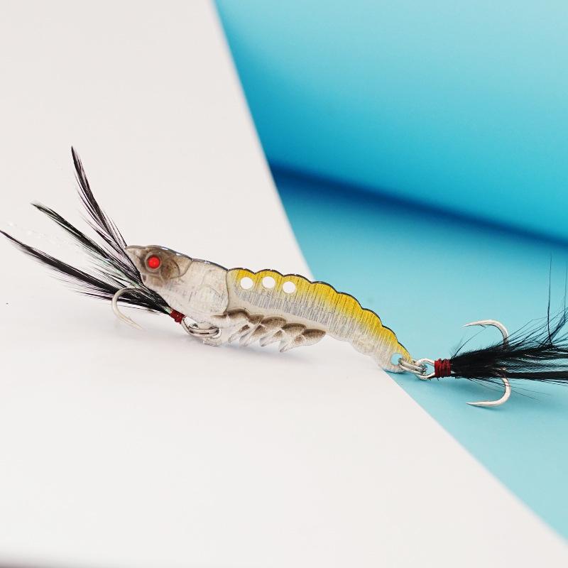 5 pc 5/7/10/14g metal Shrimp shaped VIB fishing lure