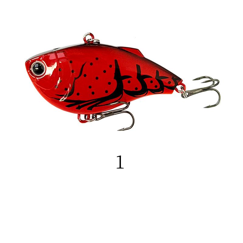 2pc 6cm 14.7g plastic sinking VIB lure lipless crankbait