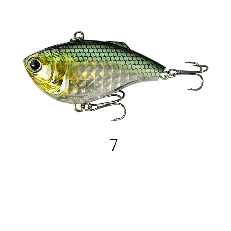 2pc 6cm 14.7g plastic sinking VIB lure lipless crankbait
