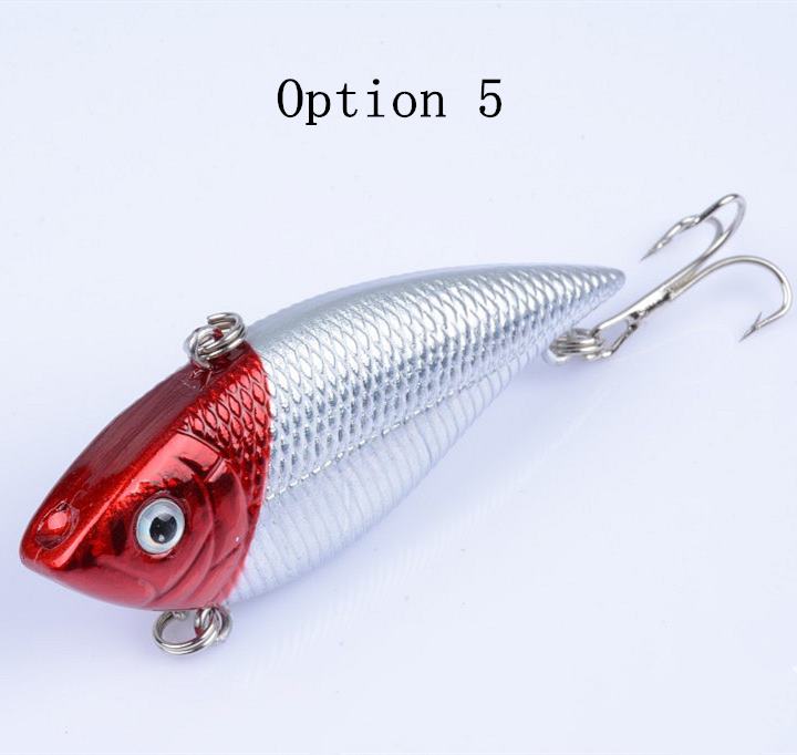 2pc 7cm 10.5g plastic sinking VIB lure lipless crankbait