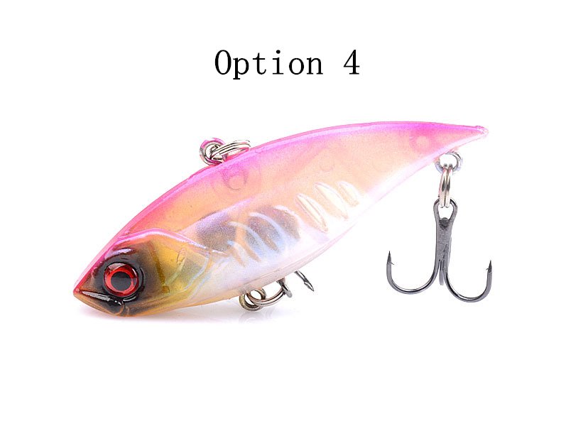 2pc 6.8cm 11g plastic sinking VIB lure lipless crankbait