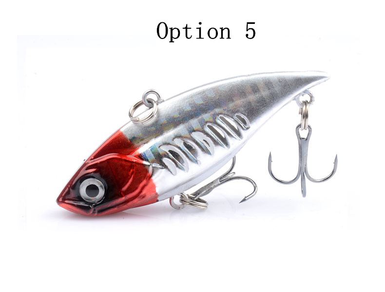 2pc 6.8cm 11g plastic sinking VIB lure lipless crankbait