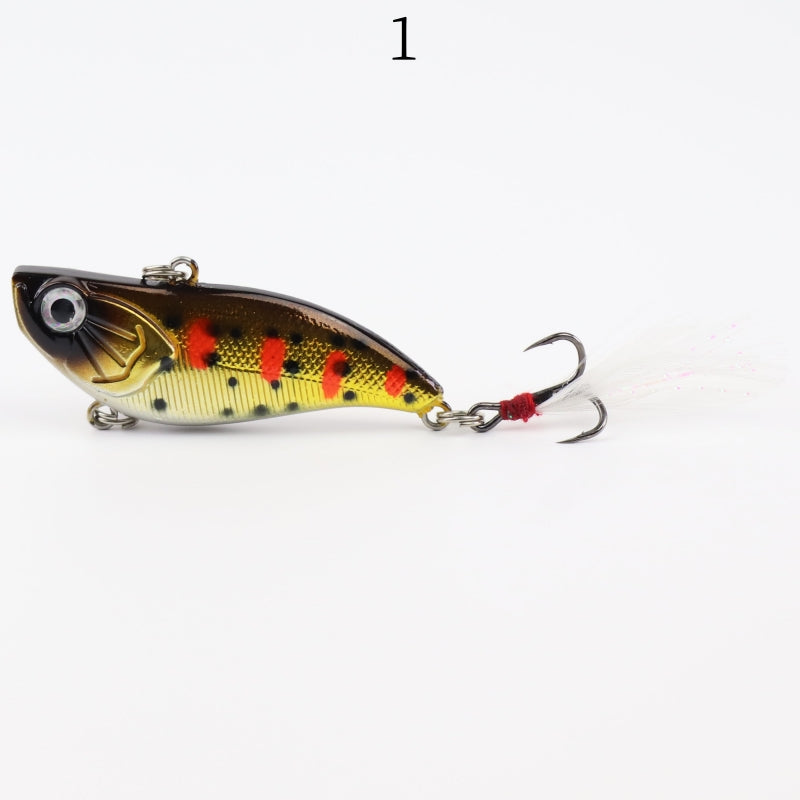 2pc 5.8cm 13.5g plastic sinking VIB lure lipless crankbait
