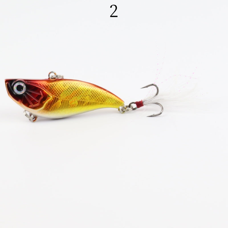 2pc 5.8cm 13.5g plastic sinking VIB lure lipless crankbait