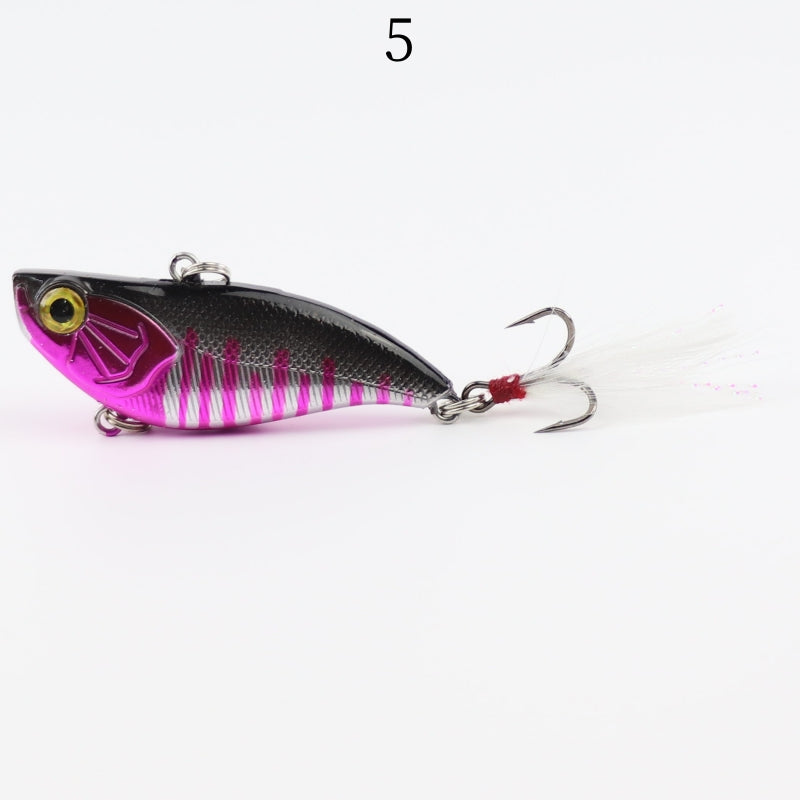2pc 5.8cm 13.5g plastic sinking VIB lure lipless crankbait