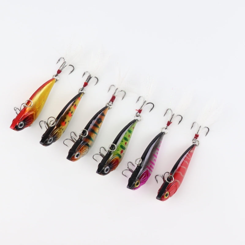 2pc 5.8cm 13.5g plastic sinking VIB lure lipless crankbait