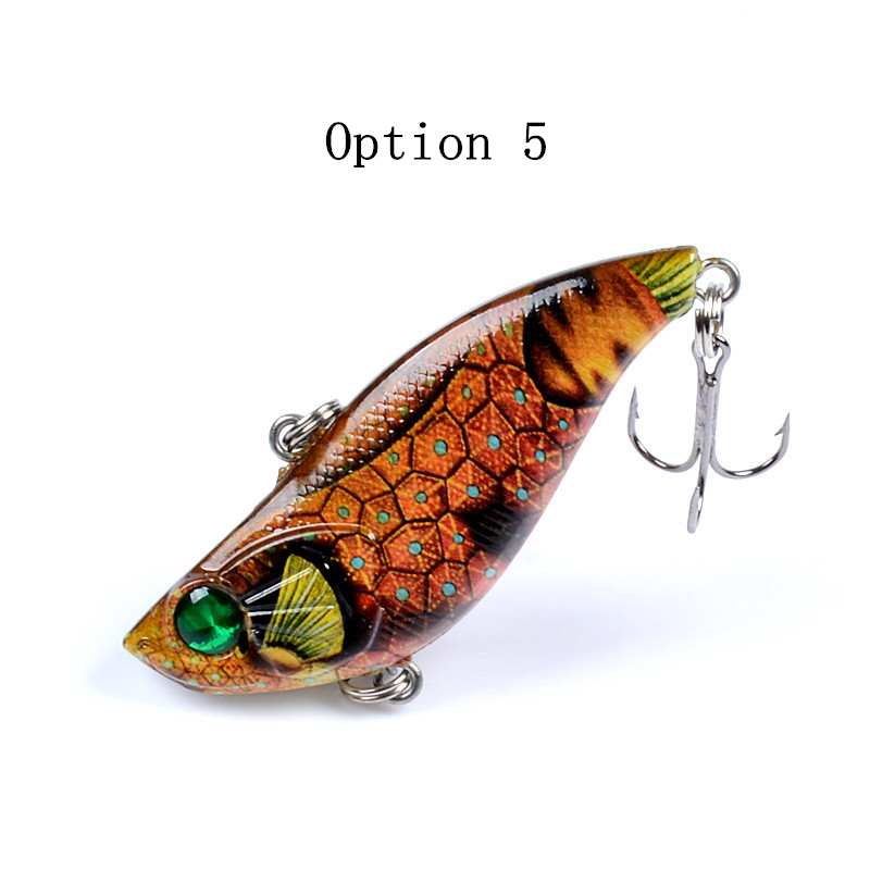 2pc 5.8cm 13.5g plastic VIB lure sinking lipless crankbait
