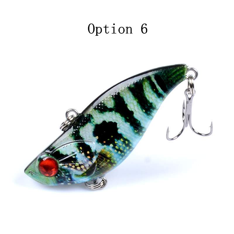 2pc 5.8cm 13.5g plastic VIB lure sinking lipless crankbait