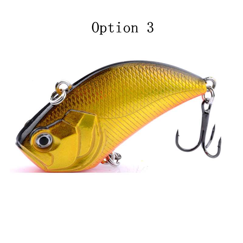 2pc 5.2cm 13g plastic VIB sinking lure lipless crankbait
