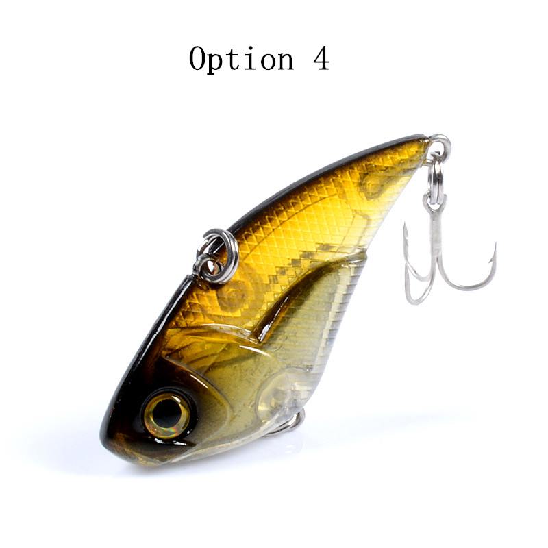 2pc 5.3cm 14.3g plastic sinking VIB lure lipless crankbait